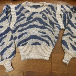 En Saison animal print sweater